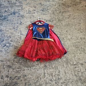 Little girls super girl costume